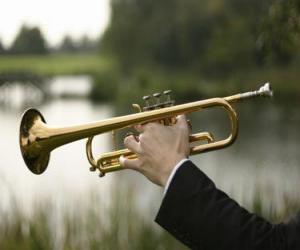 yapboz Trompet, müzikal pirinç alet
